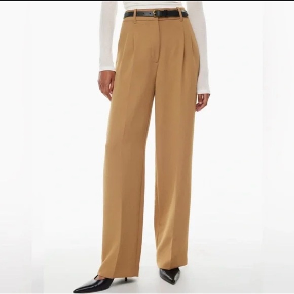 Wilfred Pants - Aritzia Wilfred High Waisted The Effortless Pant size 2